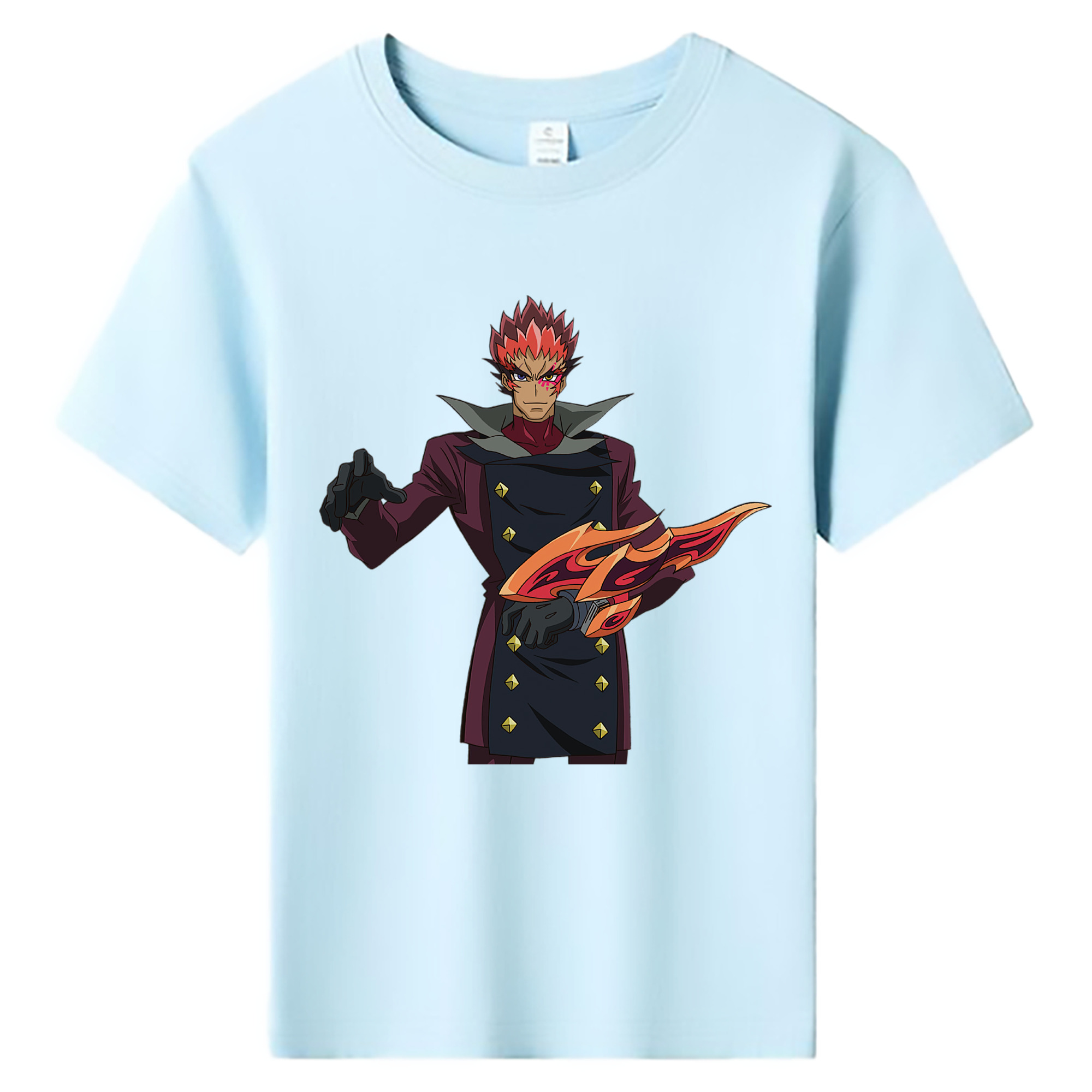 （画像用） 遊☆戯☆王 Yu-Gi-Oh! 綿100％キッズTシャツ（フロントプリント）